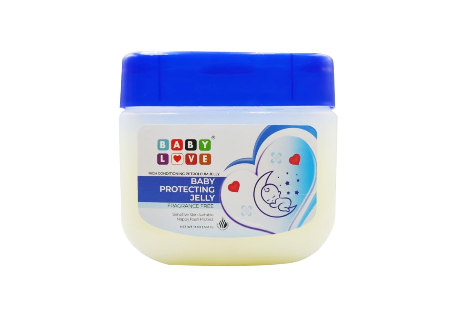 BABY LOVE NURSERY 100% PURE PETROLEUM JELLY FRAGRANCE FREE 368G