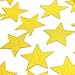 500-Piece Gold Star Cutouts Confetti Paper Set - Biodegradable Star Shaped Confetti, Gold Glitter Confetti for Weddings, Crafts, Eco-Friendly Bachelorette Party Decoration - 1.2 inches