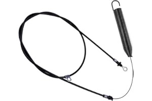 ZLIANGQ GY22387 PTO Control Push Pull Cable for John Deere Riding Mower Deck Engagement Clutch Cable L100 L105 L107 L110 L111 L118 X106 107S D100 D105 D110 D120 D125 D130 E100 E110 E120 E130