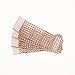 Ella Celebration Napkin Rings Rose Gold Rhinestone Bulk Accessories for Weddings, Receptions, Dinners, Holidays, Parties, Family Events, Baby Showers, Gatherings, Table and Home Decor (Rose Gold, 100)