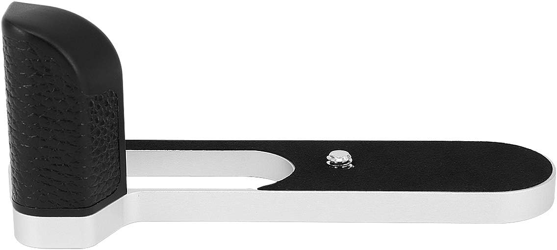 Haoge HG-Q2W Hand Grip Bracket Holder Designed for Leica Q2 Camera Body, Silver