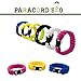 Paracord Bracelet Set for Men and Women (12 Pack) Braid with Top Quality Parachute Cord 550 lbs - 8'' Length - Great Party Favors by Frogsac USA (Solid Colors GIRLS)