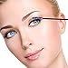Adofect Disposable Eyelash Mascara Brushes Wands Makeup Applicator Kits, Black Handle, 6 Colors,300 Pieces, Multicolor