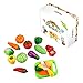 Peradix Pretend Play Cutting Vegetable Toys