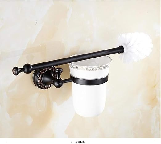 CBXSF Muebles De Baño Negros Con Base De Corona Antigua Montada En La