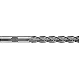 EM-FX10 5/16" 4 Flute Extra Long High Speed Steel End Mill- 3/8" Shank