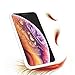 LONTECT Compatible iPhone Xs Max Waterproof Case Slim Thin Clear Full Body Protection Dust/Snow Proof Shockproof Built-in Screen Protector Cover Case for Apple iPhone Xs Max 6.5 2018, Transparent