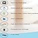 Crib Mattress Pad for Baby Mattress Protector protects your Linen and Crib sheets Strong waterproof White 100% Leak Proof size:52