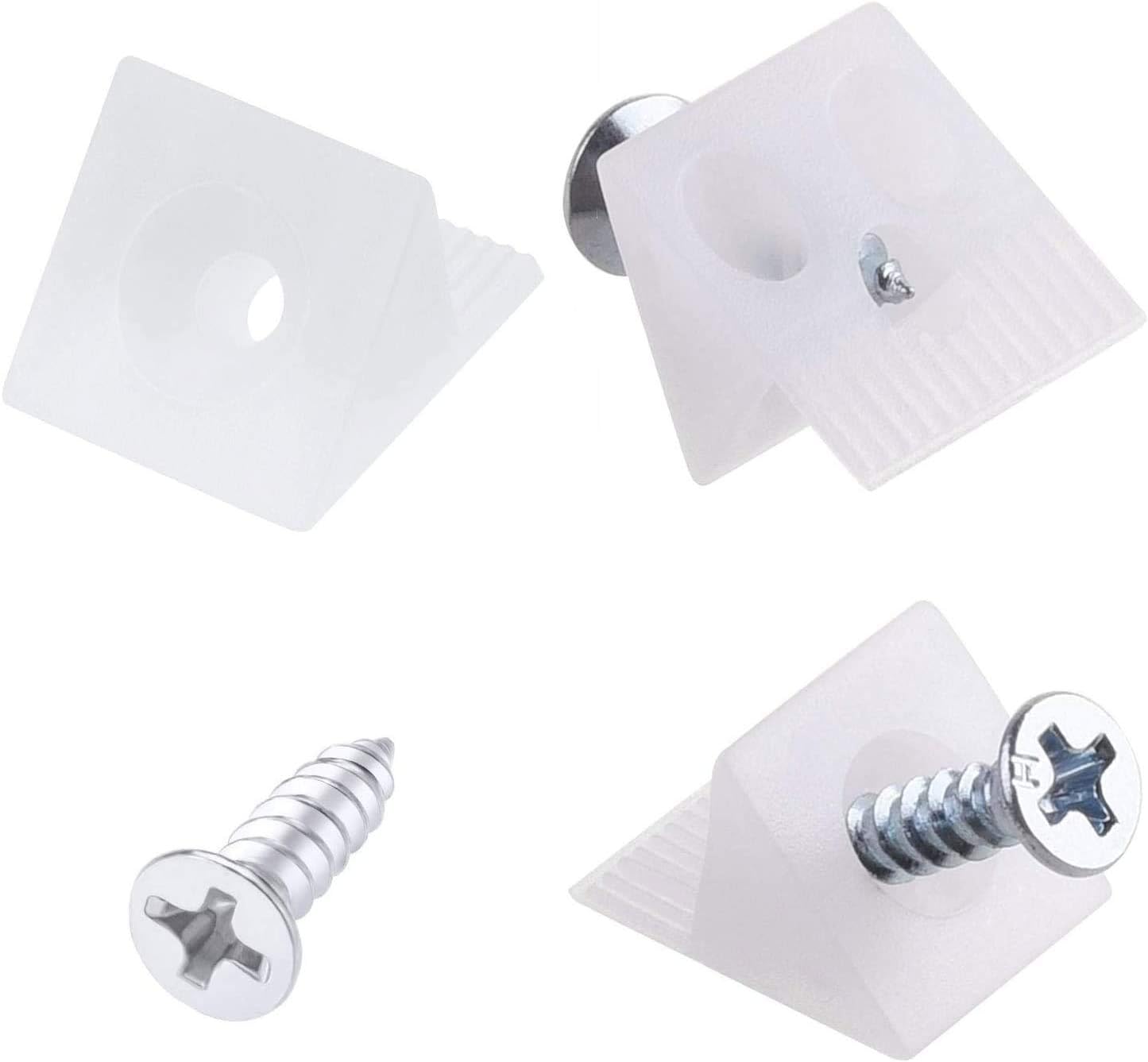 100 PCS Drawer Supports Drawer Bottom Sagging Repair Fix Mending Wedges - Image 3