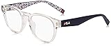 FILA Unisex Adult Glasses, Shiny Crystal, 50