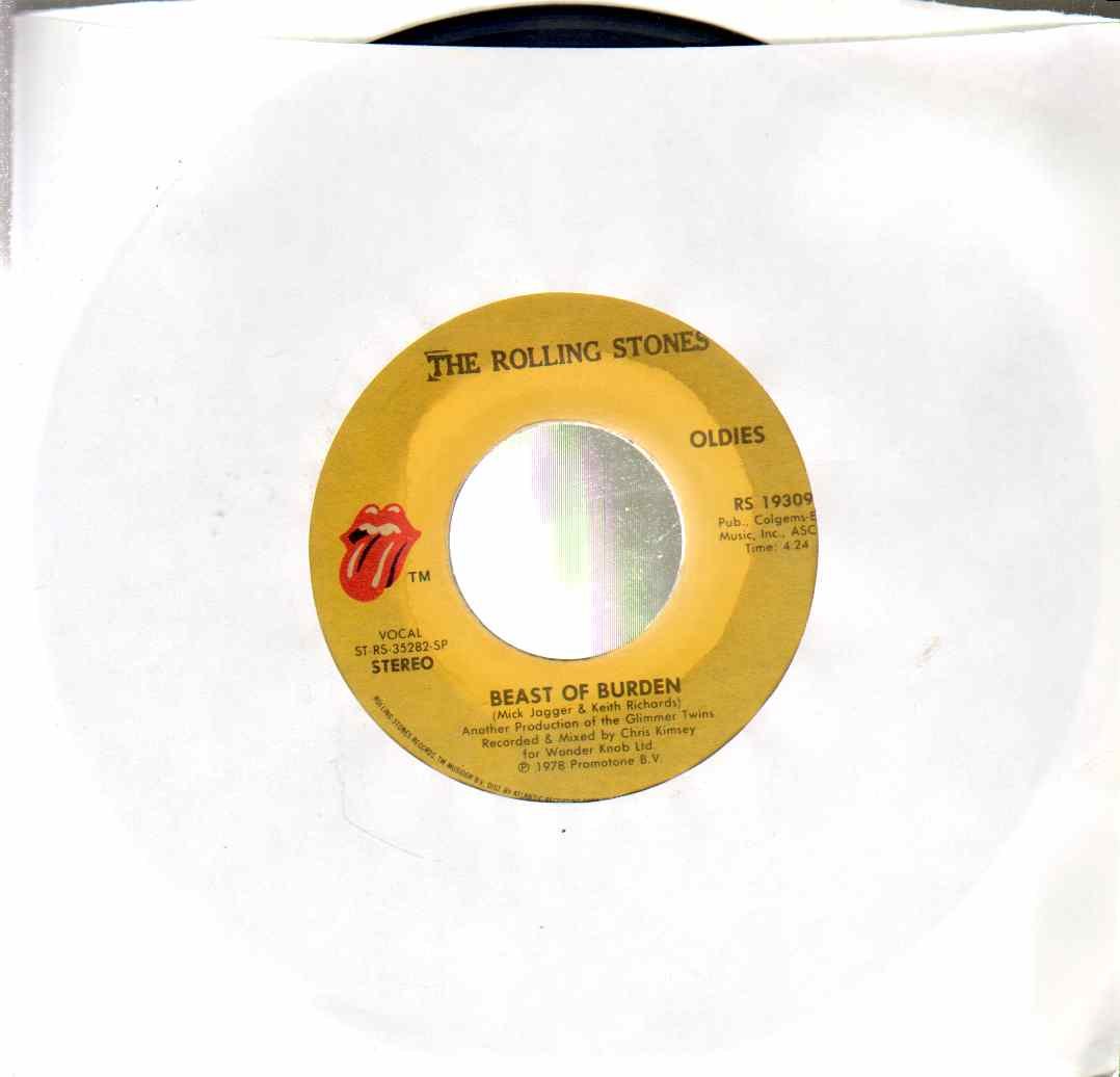 Rolling Stones Beast Of Burden Music