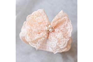Cute Lace Hair Accessories for Babies Wedding Party Indian Ceremonies Affordable Baby Hair Accessories for Newborns Toddlers 