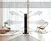 Fan, Tower Fan Oscillating with LED Display, 3  Speeds and Modes, Remote Control, 7h Programmed Timer, 36-Inch, by Pelonis