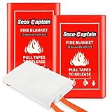 SecuCaptain Emergency Fire Blanket for Home and