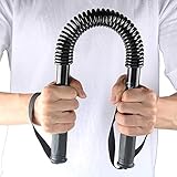 Highmoor 20 KG Practical Power Twister Flexible Strength Chest Shoulder Arm Rod Spring Exerciser Power Wrist Hand Gripper,Curl Spring Bar Power Twister