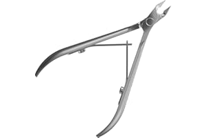 Staleks Pro Professional Cuticle Nippers SMART 10 – 7mm Blade Cuticle Trimmer Stainless Steel Ergonomic Grip Sharp & Durable Ideal for Manicure