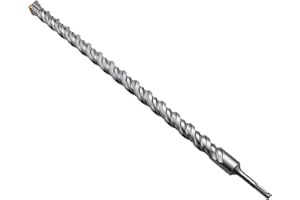 GRIXLEN 7/8 in x 23.6 in (22 x 600mm) SDS Plus Rotary Hammer Drill Bit, Concrete Drill Bit for Concrete, Brick, Cement and Stone, Length : 600mm / 23.6 inch, 7/8 inch （ 22mm)