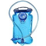 Hydration Bladder 2 & 3 Liter,Water Bladder,Water Reservoir for Hydration Pack (Blue, 2L/70 OZ)