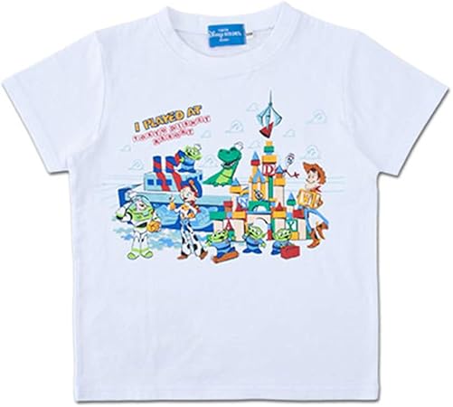 Amazon Co Jp ファンタイム ウィズ トイ ストーリー4 グッズ ｔシャツ 110cm トイストーリー ウッディ 他 洋服 服 子供 ディズニー リゾート限定 おもちゃ