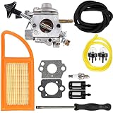 Dalom BR 600 Carburetor Air Filter Fuel Carb Repower Kit for Stihl BR500 BR550 BR600 Backpack Blower Leaf Blower Parts Replaces Zama C1Q-S183 4282-120-0606 4282-120-0607 4282-120-0608