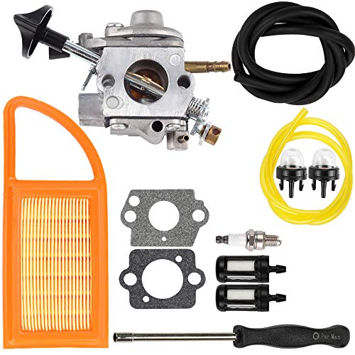 Dalom BR 600 Carburetor Air Filter Fuel Carb Repower Kit for Stihl BR500 BR550 BR600 Backpack Blower Leaf Blower Parts Replaces Zama C1Q-S183 4282-120-0606 4282-120-0607 4282-120-0608