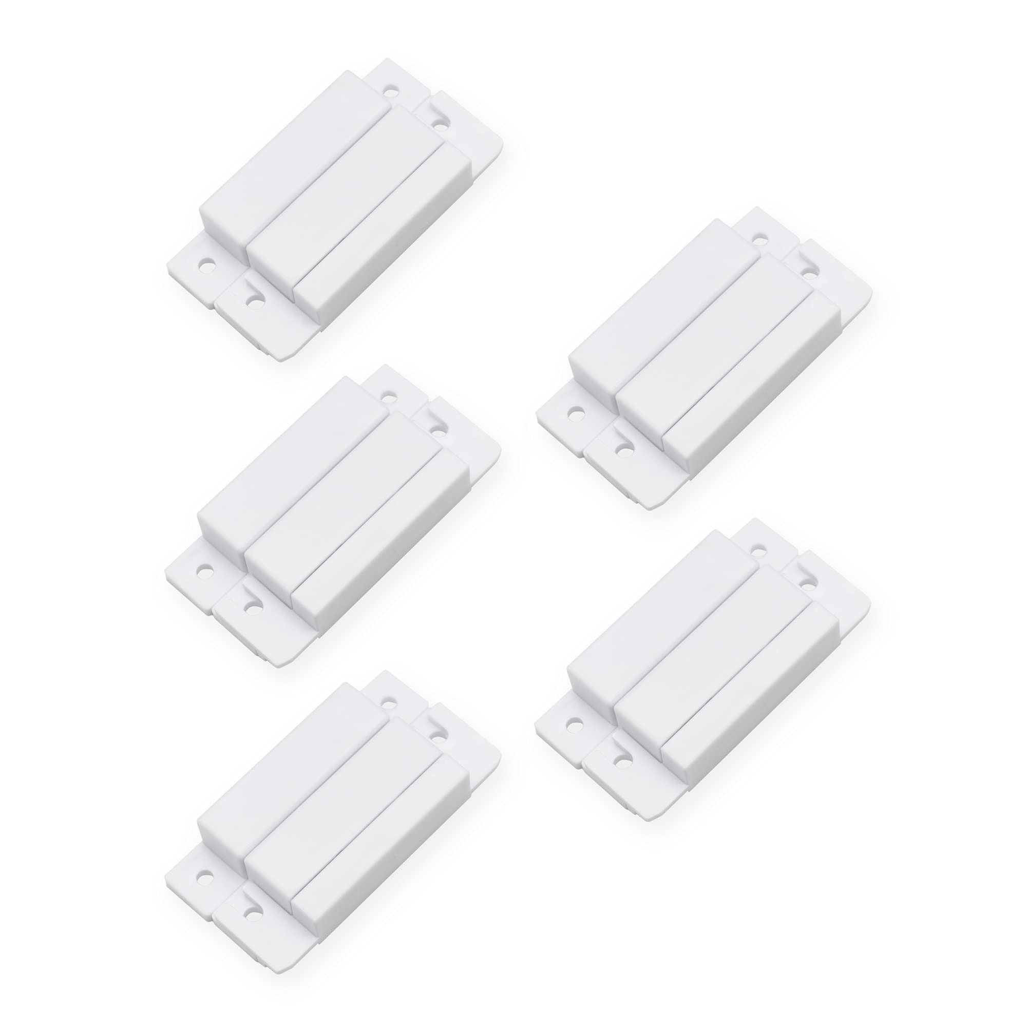 VictorsHome Magnetic Reed Switch MC-31 NO Surface Mount Wired Door Window Contact Sensors with Cover for Home Security and Burglar Alarm Systems 5pcs