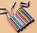BFY 12 Pcs 2 in 1 Universal Slim Capacitive Styli/stylus Pen for iPhone 4/4S 5/5S 6/6P, iPad Air, iPad Mini, Android Smart Phone and All Touch screen Devices in Assorted Colors