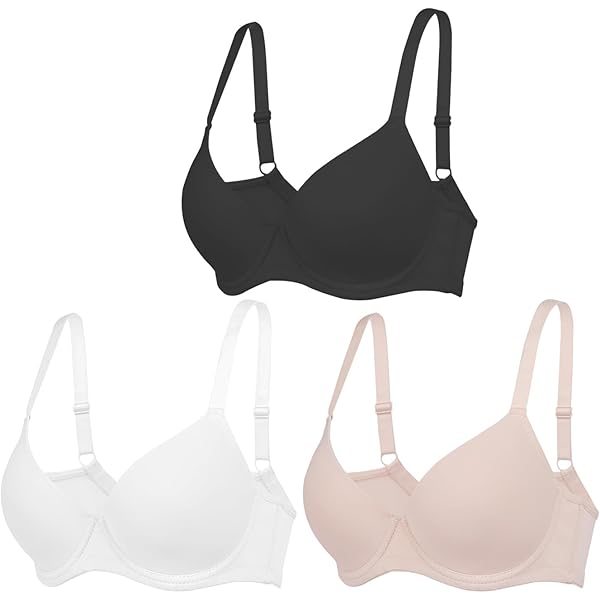 WDIRARA Women's 2-Pack Underwire Push-Up Bras – Front Close, Backless Plunge Bralette For Low-Cut Tops