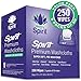 Healthy Spirit Disposable Washcloths 250 Count - Adult Wipes Extra Large, Adult Wipes for Incontinence & Cleansing, 8"x12", 250 Count, White primary