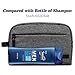 OIMIMY Mens Toiletry Bag Dopp Kit Travel Bathroom Bag Shaving Shower Cosmetic Organizer Gray