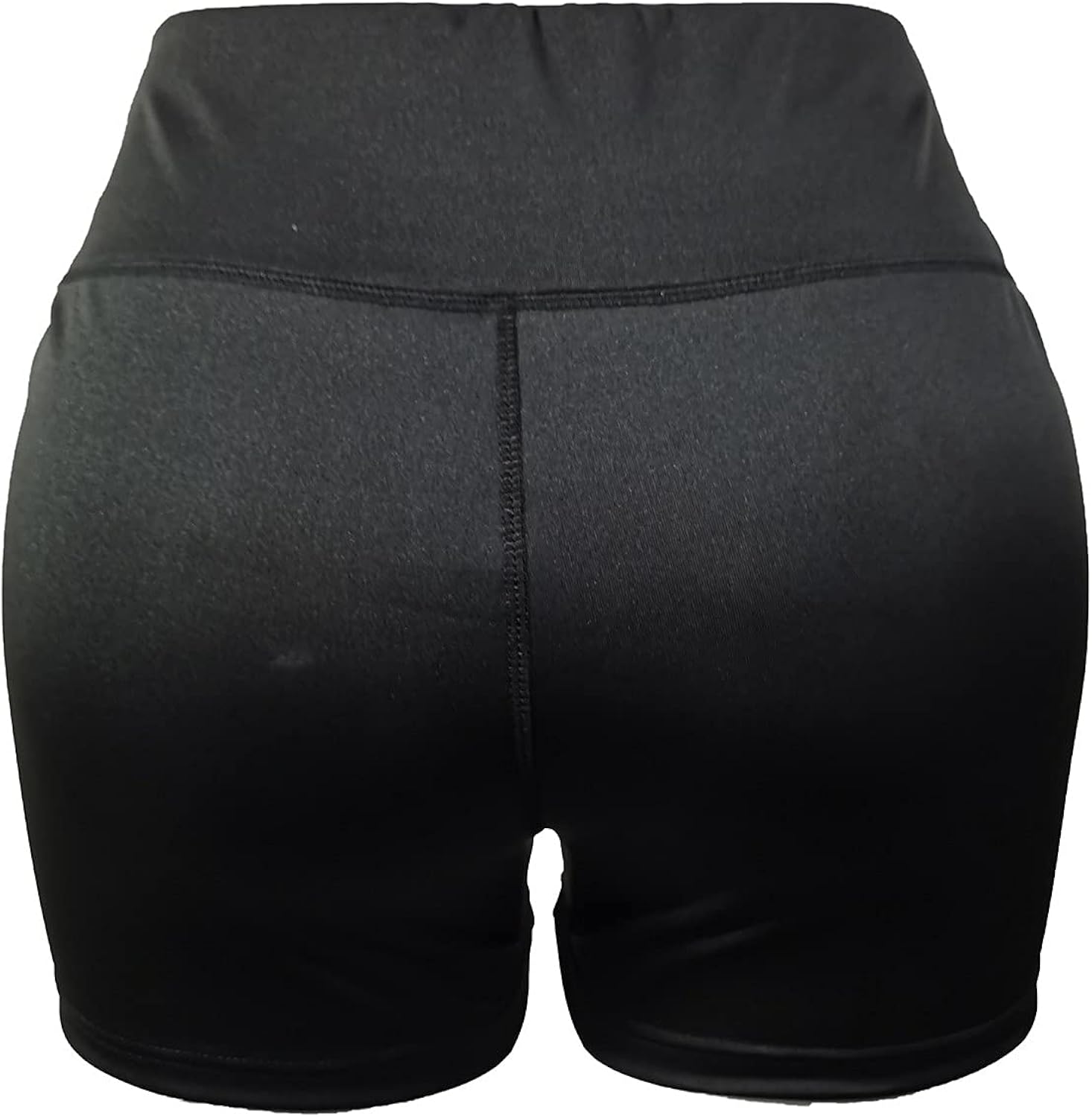 Women's High Waisted Biker Shorts Cross Waist Workout Yoga Shorts Running Leggings with/no Pocket: Clothing