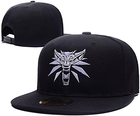 ANDREYD The Witcher 3 Wild Hunt Logo Adjustable Snapback Caps Embroidery Hats