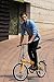 Ford by Dahon Convertible 7 Speed Folding Bicycle, Yellow