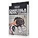 AZURE Charcoal & Pearl Detoxifying Facial Sheet Mask - Purifying, Nourishing & Moisturizing | Reduces Appearance of Wrinkles | Detoxifies & Exfoliates Skin of Dirt & Oils | Made in Korea - 5 Pack
