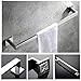 VELIMAX Premium Stainless Steel 4 Pieces Bathroom Hardware Accessories Set Wall Mounted Towel Bar Set, Polished, 23.6-Inch