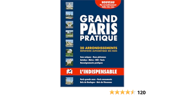 Plans De Paris Paris Street Index And Maps Paris Pratique Par Arrondissement French Edition Collectif 9782707204660 Amazon Com Books