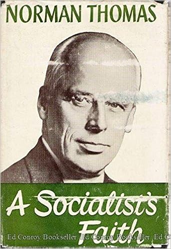 Image result for Norman Thomas , " A Socialist's Faith
