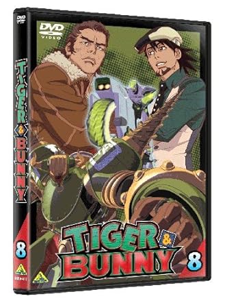 Amazon Com Tiger Bunny Vol 8 Japan Dvd ba 4117 Movies Tv