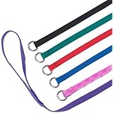 4 Foot Slip Lead, Kennel Leads w/O Ring for Dog Pet Animal Control Grooming, Shelter, Rescues, Vet, Veterinarian, Doggy Daycare, Colors: Black, Blue, Red, Pink, Purple, Green , Downtown Pet Supply