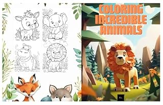 Livro Colorindo Incriveis Animais da Floresta