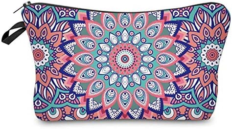 Cosmetic Bags With Zipper 3d Printed Vintage Floral Necessaries for Women toiletry,51012