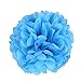paper jazz 16pcs Parrot Tropical Birds Honeycomb Paper Pom Poms Lanterns for Wedding Birthday Summer Beach Seaside Hawaiian Luan Tiki Party Decorations Yellow Blue Green Color (Parrot kit)