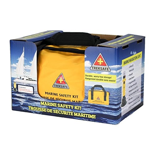 Treksafe Marine Safety Kit 15 Pieces including LED Navigation Light