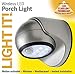 LIGHT IT! by Fulcrum, 6-LED Wireless Motion Sensor Security Porch Light, White, Single