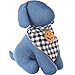 Tail Trends Dog Bandana with Halloween Pumpkin Applique (Large)