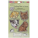 Stampendous pop up puppies die cut set