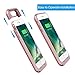 iPhone 8/7 Battery Case, TQTHL 4500mAh Extended Slim Rechargeable External Battery Portable Power Charger Protective Charging Case for Apple iPhone 7,8 (4.7 Inch)-Rose Gold