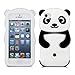 kwmobile SILICONE CASE Design panda > Apple iPhone SE / 5 / 5S < - Stylish design and optimal protection