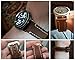 EACHE Leather Watch Bands for Men,Vintage Crazy Horse Leather & Vegetable Tanned Leather & Oil Waxed Thick Leather Watch Bands 20mm 22mm 24mm 26mm