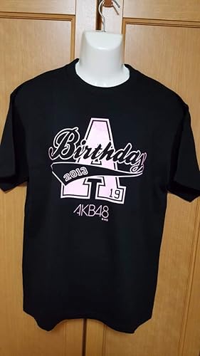 Amazon Co Jp タグ付 Akb48時代 渡辺麻友 19歳 バースデー 生誕祭 Tシャツ 黒ｘピンク Lサイズ まゆゆ ホビー